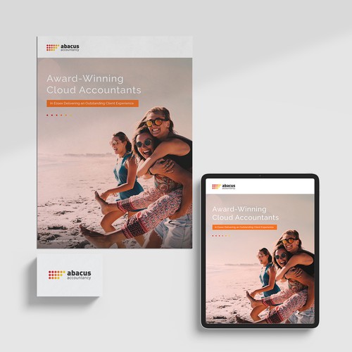 Company profile design with the title 'Accounting Company Profile'