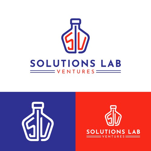 Venture capital logo with the title 'Bold logo for labrelated logo'