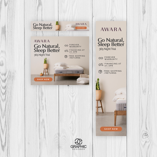Mattress design with the title 'Awara'