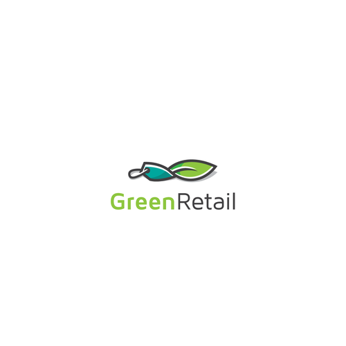 Tag design with the title 'Green Retail'