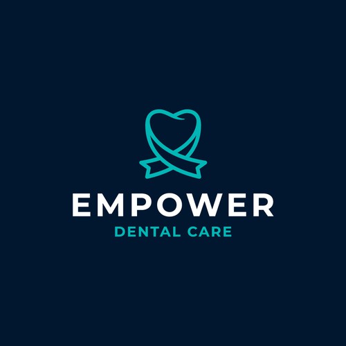Dental design with the title 'Empower Dental Care'
