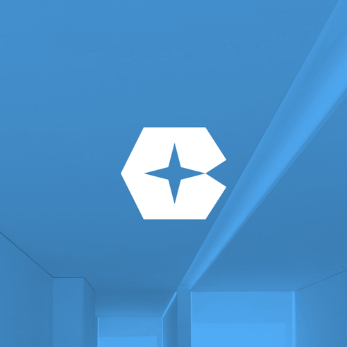 Concrete design with the title 'Champion Concrete Logo Concept'