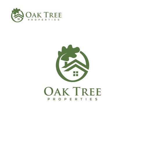 Property brand with the title 'OakTree'