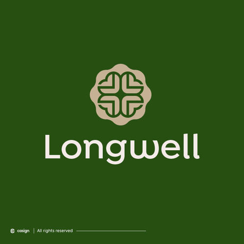 Heart design with the title 'Longwell'
