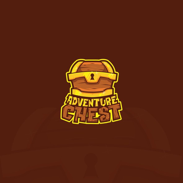 Sepia logo with the title 'Adventure Chest'