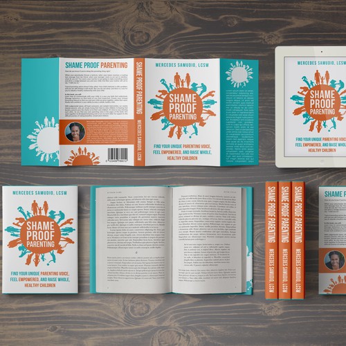 Family book cover with the title 'Shame-Proof Parenting'