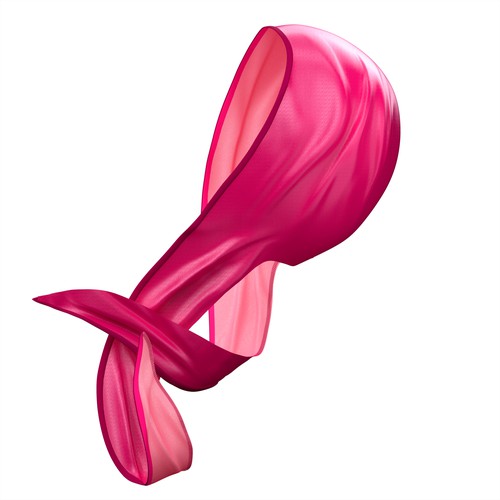 3D rendering design with the title '3D rendering of headband for web store'