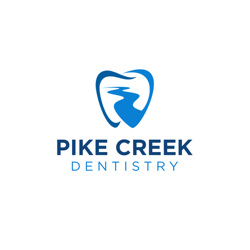 Creek logo with the title 'Pike Creek Dentistry © 2025'