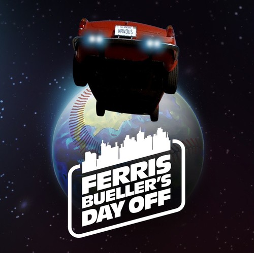 Star Wars design with the title '$5000 Ultimate 80's Movie Poster Contest!'