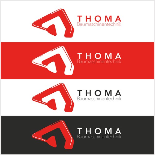 Two-color logo with the title 'Excavator equipment company'