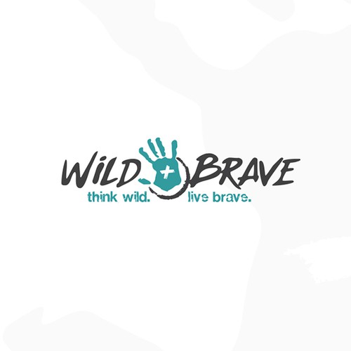 Brave logo with the title 'Wild + Brave'