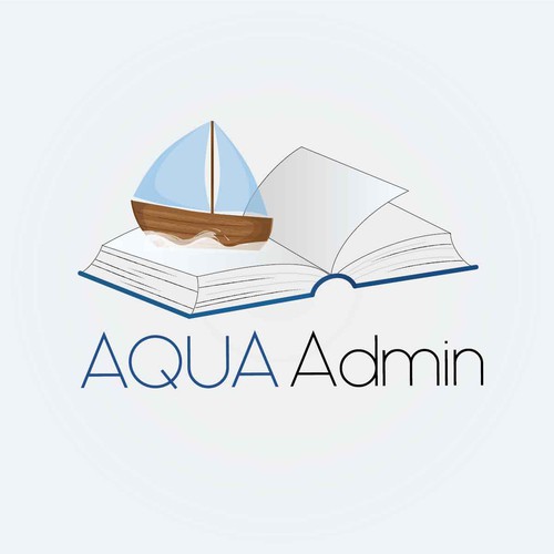 Sailing brand with the title 'logo concept for administration'