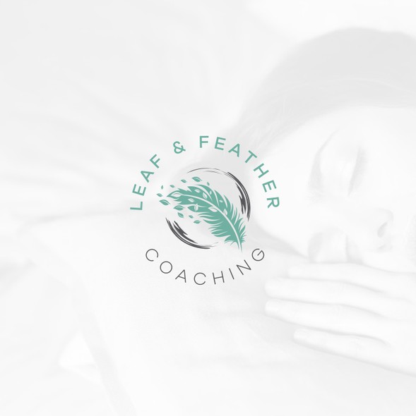 Organic design with the title 'Health Coach Logo'