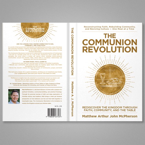 Religious book cover with the title 'Book Cover Design'