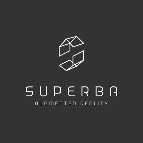 Contemporary logo with the title 'Superba'