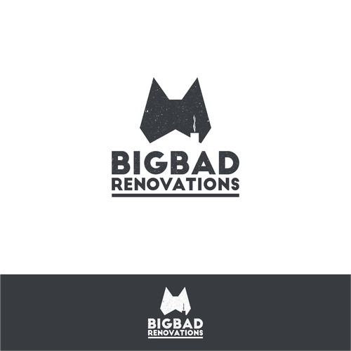 Chimney logo with the title 'House Renovation Company'