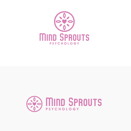 Open design with the title 'Mind Sprouts Psychology'