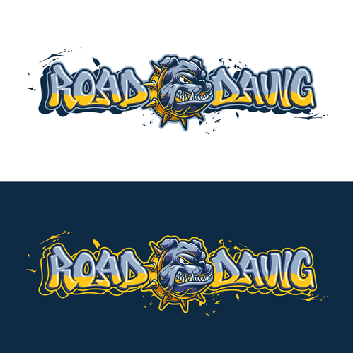 Pitbull logo with the title 'badass pitbull'