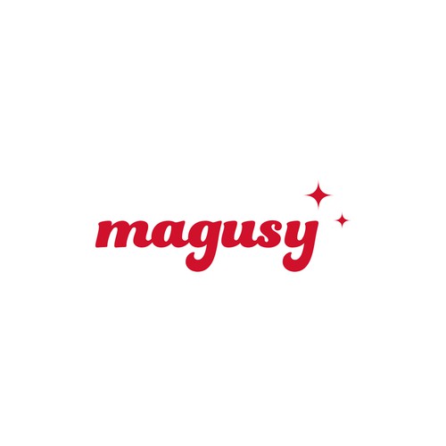 Magician logo with the title 'Magusy'