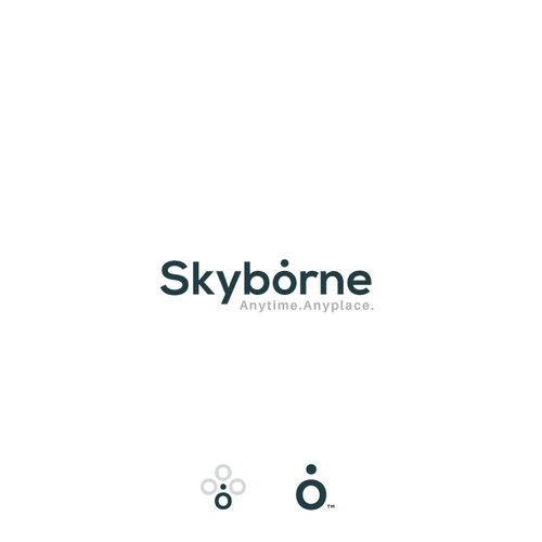 App brand with the title 'Skyborne'