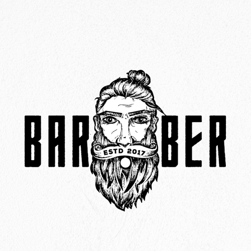 Barber logo with the title 'bar.ber'