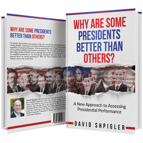 Political book cover with the title 'Why Are Some Presidents Better Than Others?'