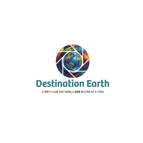 World logo with the title 'Destination Earth'