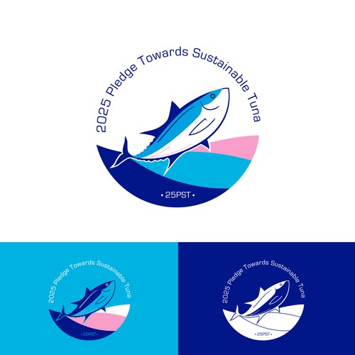 Tuna logo with the title 'Minimalist, clean logo for Tuna Sustainability'