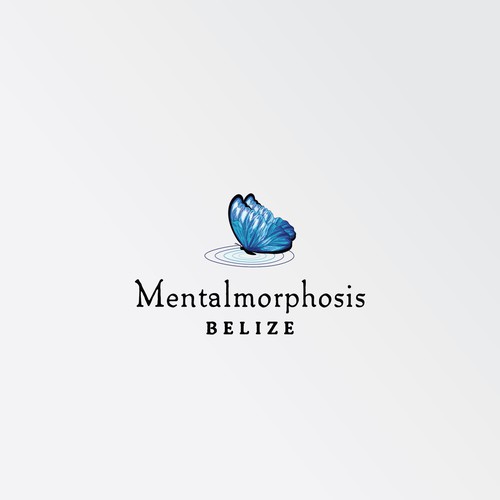 Realistic design with the title 'Butterfly design for Mentalmorphosis  '