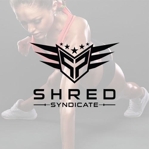 CrossFit logo with the title 'Shred Syndicate'