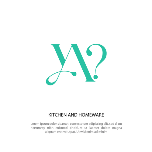 Kitchen furniture design with the title 'Logo Entry Contest'