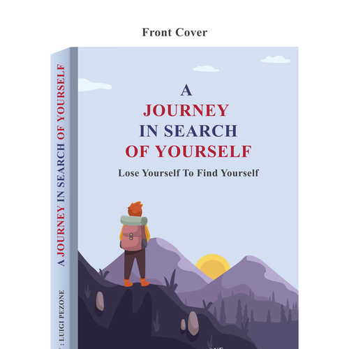 Inspirational book cover with the title 'Viaggi alla ricerca di sé'