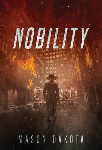 Fiction book cover with the title 'Nobility'