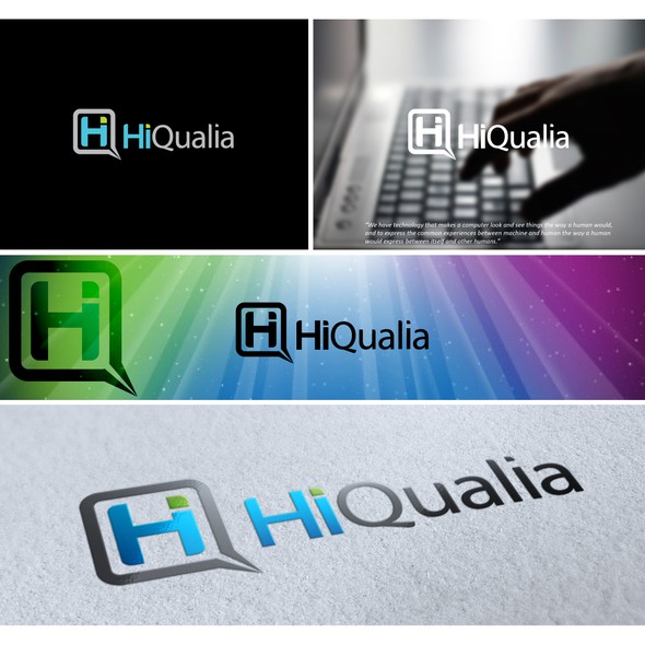 Programmer logo with the title 'HiQualia'