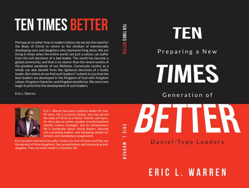 Amazon book cover with the title 'Ten Times Better'