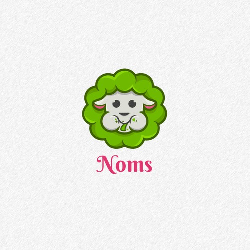Sheep brand with the title 'A Logo for Noms'