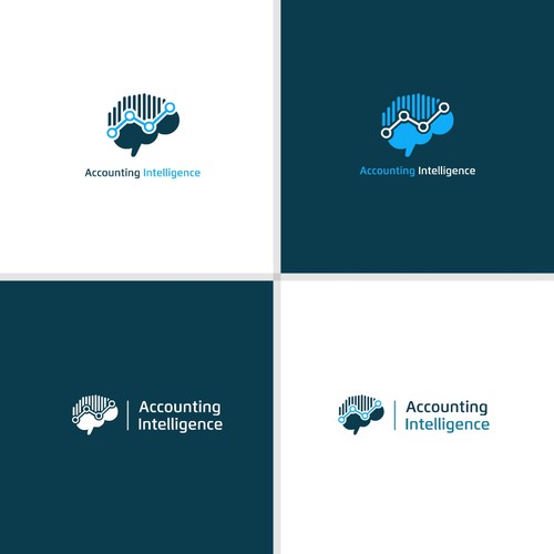 Intelligent design with the title 'Icon for Accounting Intelligence app'