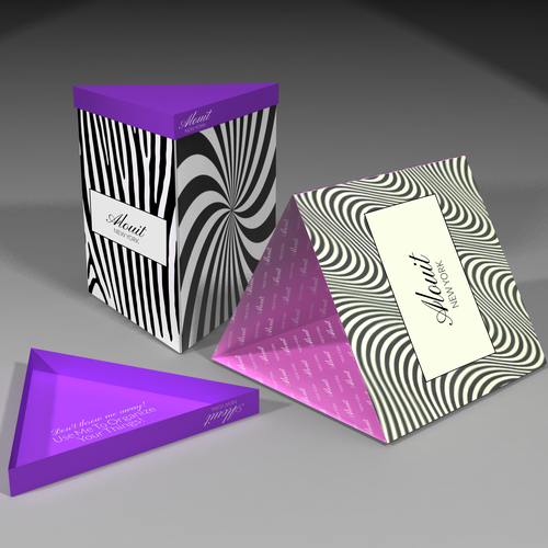 Shoe packaging with the title 'shoe box'