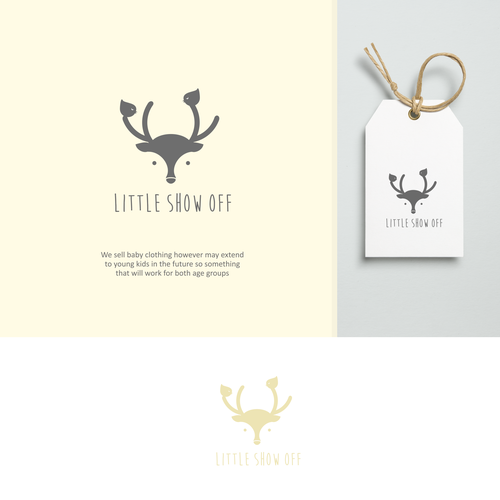 Clothes design with the title 'Deer Logo'