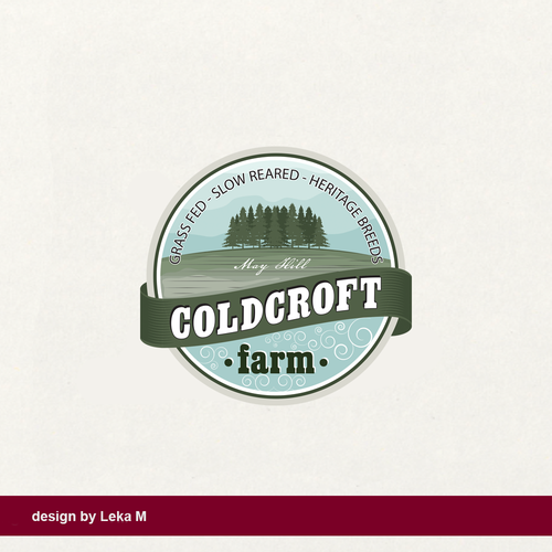 Hill logo with the title 'Coldcroft farm'