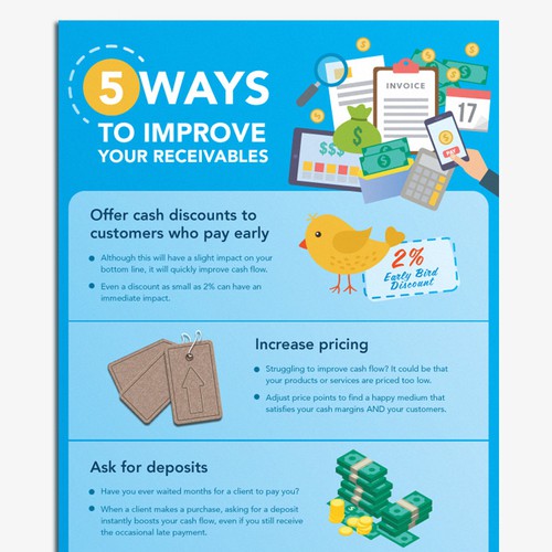Pricing design with the title 'Info-graphic Design'