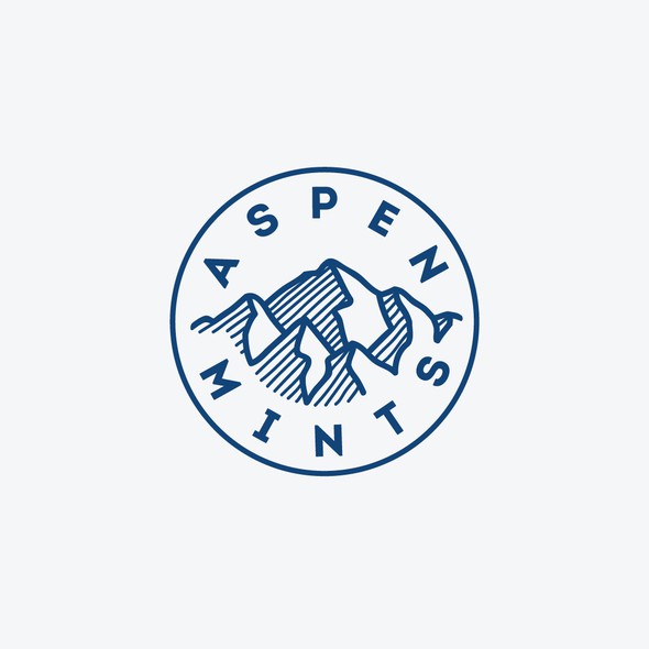 Aspen logo with the title 'Aspen Mints'