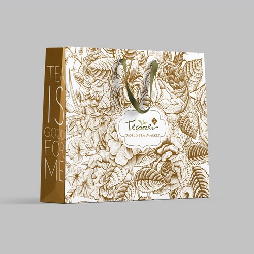 Classic packaging with the title 'Shopping bag'