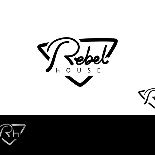 Glasses brand with the title 'Rebel House'