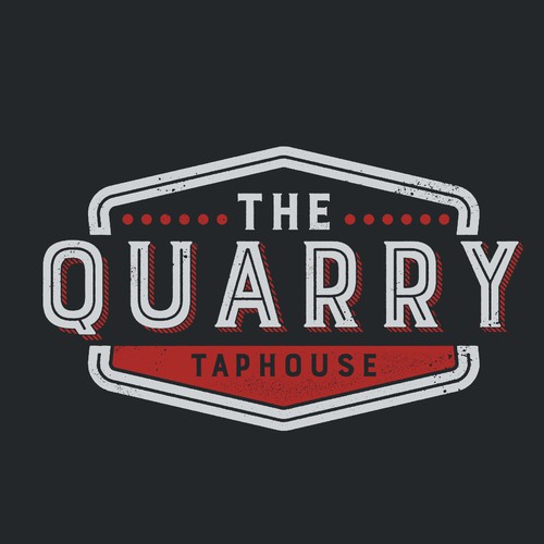 Distressed logo with the title 'Taphouse Restaurant Logo'