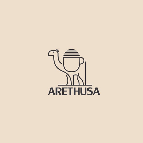 Gear logo with the title 'arethusa logo'