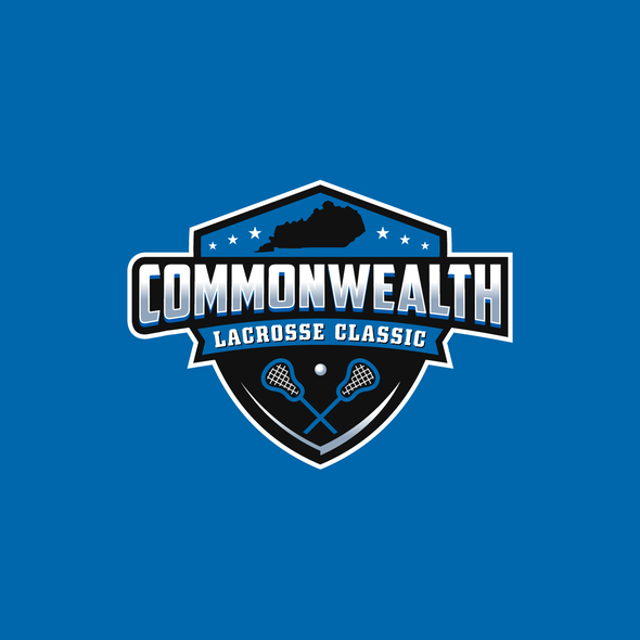 Lacrosse logo with the title 'Lacrosse Team Logo'