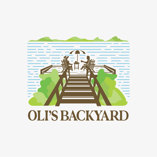 View logo with the title 'oli's backyard'