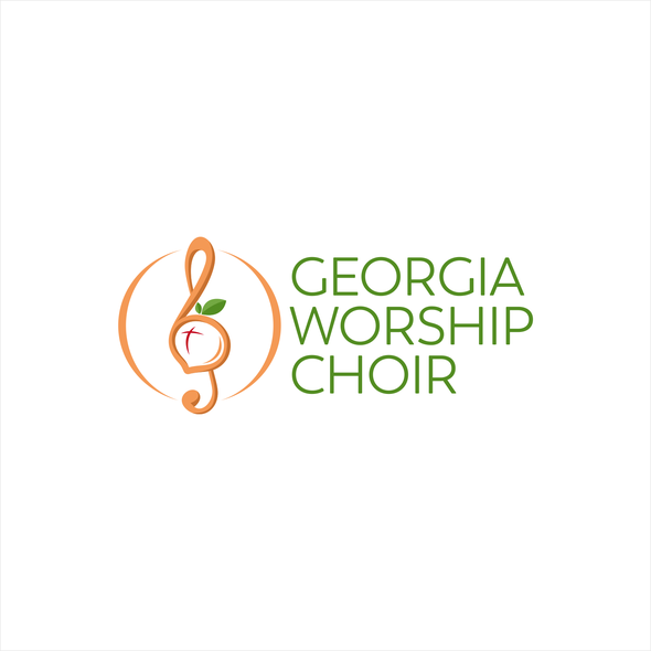 Atlanta logo with the title 'Georgia Worship Choir'