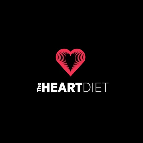 Heart brand with the title 'Logo for Heart diet'